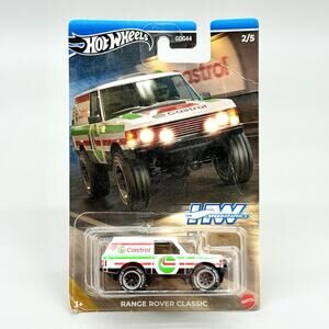 Hot Wheels 2024 HW Speed Graphics Range Rover Classic Castrol Diecast 1/64